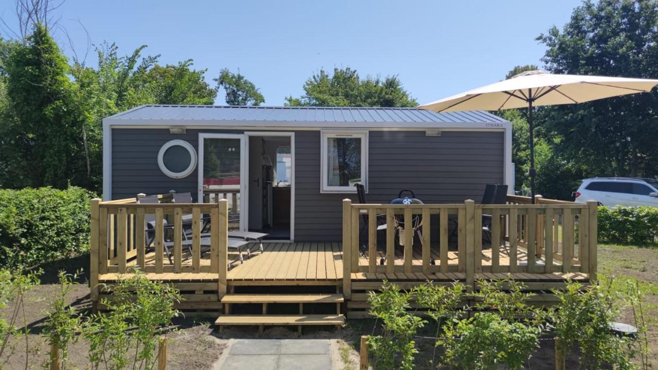 Mobilheim Herz Lauwersoog - Chalet Robbengat 외부 사진