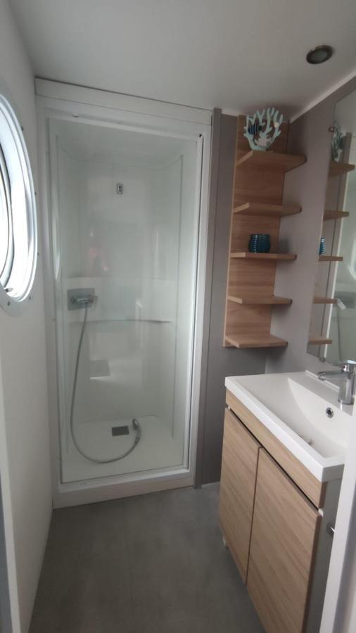 Mobilheim Herz Lauwersoog - Chalet Robbengat 외부 사진