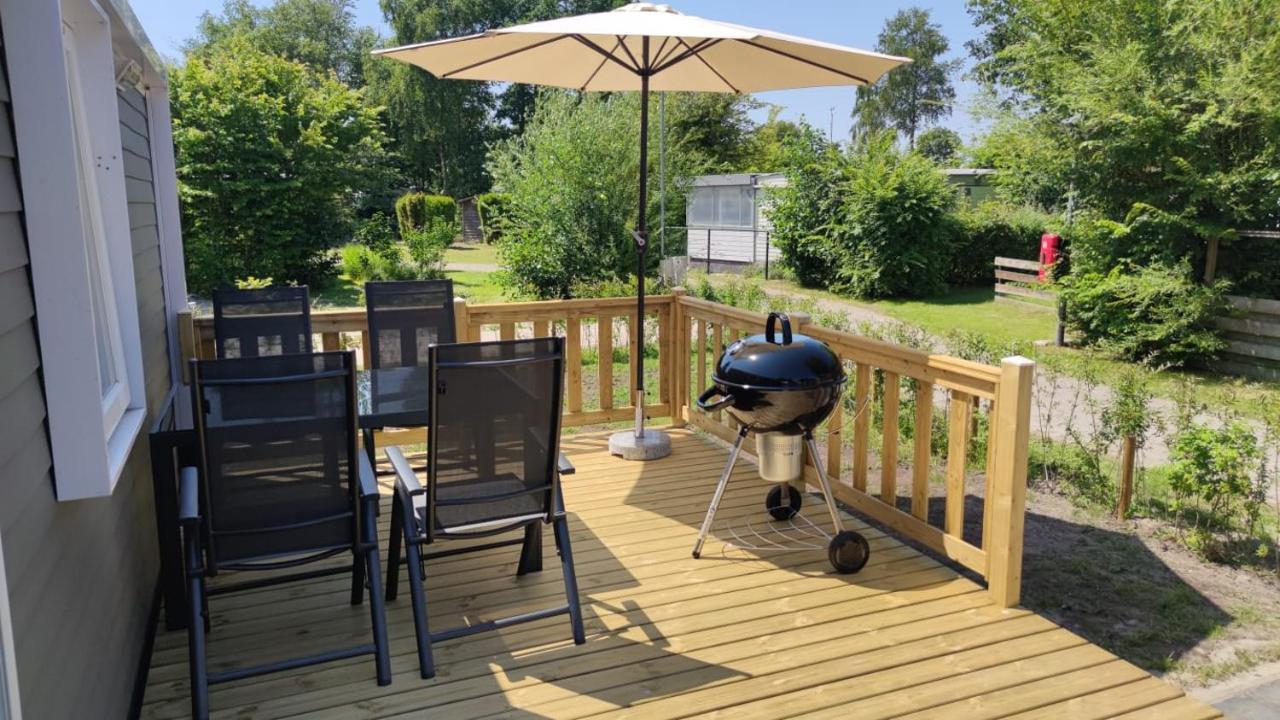 Mobilheim Herz Lauwersoog - Chalet Robbengat 외부 사진